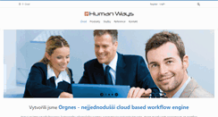 Desktop Screenshot of humanways.com
